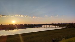 夕景～柏原市役所前にて～