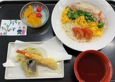 冷やし中華・天ぷら