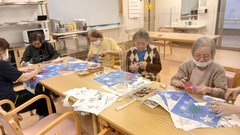 イベント『フラダンスショー』に向けて準備中