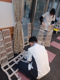 訪問看護による園芸活動