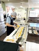 施設内キッチンで手づくり・出来立て