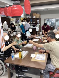 PD居酒屋を実施!②(開設前のため同法人の他施設での取り組みを紹介)