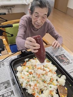 ハンバーグづくり