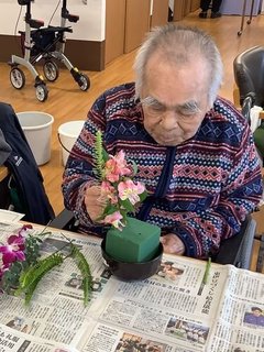 ふれあい佐野恒例の生け花教室を今月も開催!