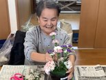 生け花教室開催!