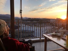 かすがの郷から拝む🌄初日の出