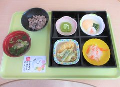 敬老会のお祝い膳💖