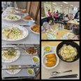 食事レクにて