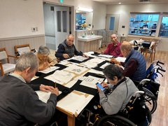 大好評書道レク