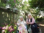 中庭散歩