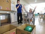 ボール投げレクリエーション