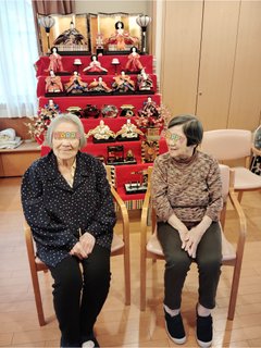 🎎ひな祭りの飾り付け🎎