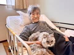 ベッドサイドの癒やし時間