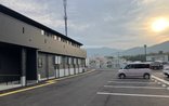 【春の夕暮れ】施設長が捉えた、桜と夕日の美しい共演