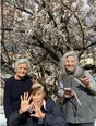 桜の下で最高の笑顔を咲かせました🌸