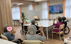 動画に合わせて、楽しくいきいき健康体操!