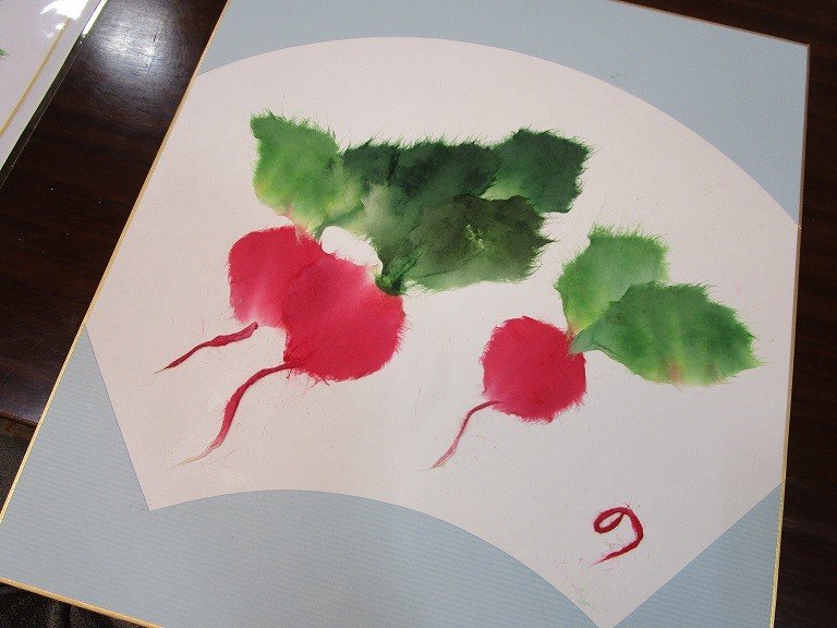 10月のレクリエーション(ちぎり絵②)｜SOMPOケアラヴィーレ