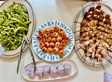 献立の一例:バイキング