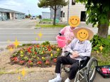 季節の花を入居者様と一緒に植えました✨💐💐