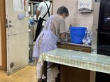 利用者様の施設内ボランティア その2