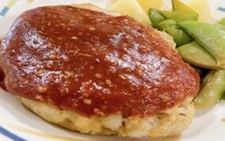 美味しそうなハンバーグ