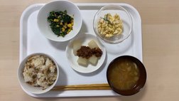 献立の一例
