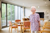 「自分の足で歩けるうちは」　優しいスタッフに支えられ、季節を感じる毎日
