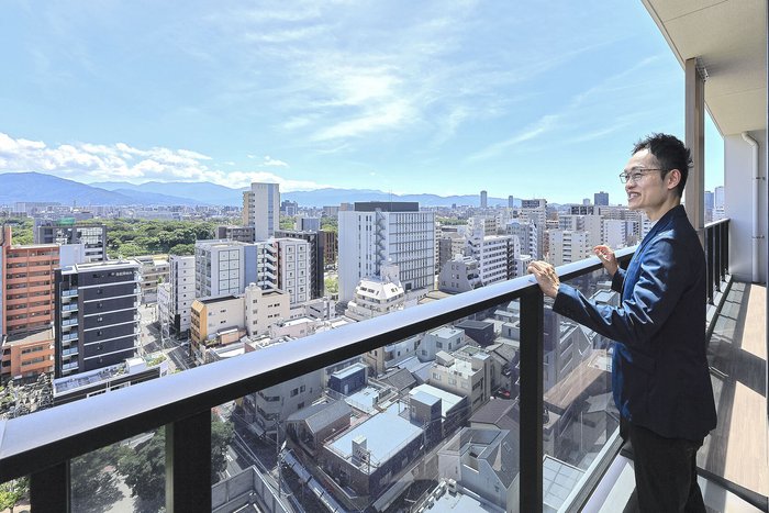 スカイラウンジからの眺望